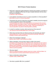 BIO 373 Exam 2 Practice Questions