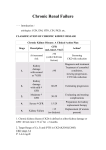 Chronic Renal Failure