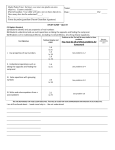 Your Study Guidelines for Chapter 2 Test