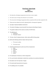 Study Guide for the Final Exam