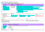 Math Weekly plan Amethyst Class Year 2