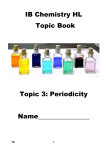 Topic Book periodicity