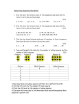 Generating Sequences Worksheet - CORE