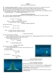 Chapter 6 Continuous Probability Distributions