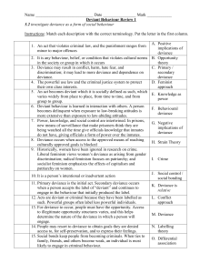 5_2 Review Deviant Behaviour