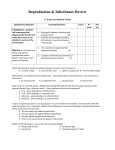 STANDARD IV: Students will understand that offspring inherit traits