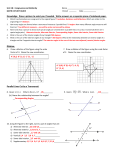 Unit 1B: Congruence and Similarity Name MATH 8 STUDY GUIDE