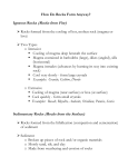 Igneous Rocks