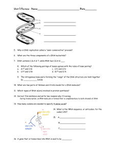 Chapter 12 Quiz Review