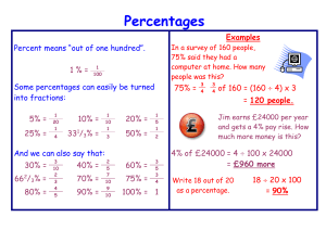 Numeracy Posters - Hyndland Secondary School