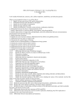 BIOL 202 Principles of Biology II: Unit 1 Learning Objectives