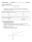 Tech Math 2 Lecture Notes, Section 13.2