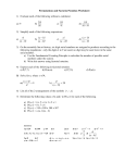 Permutations and Factorial Notation Worksheet