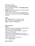 Biochemistry of Cells