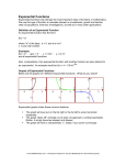 Exponential Functions