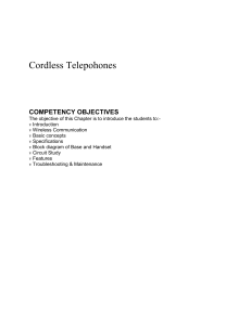 Cordless Telepohones