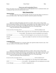 Transverse and Longitudinal Waves