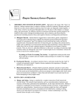 Chapter Summary/Lecture Organizer I. THEORIES AND