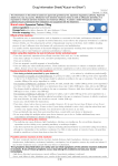 Drug Information Sheet("Kusuri-no-Shiori") Internal Revised: 11