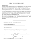 Lab - What is a Nucleic Acid?