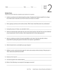 Unit 4 – Soil Science