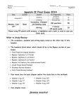 Final Exam Information - Westhampton Beach School District