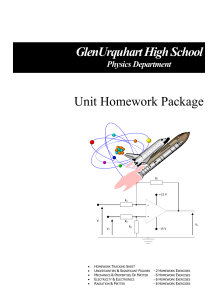 Higher Formal Exercises - Glen Urquhart High School