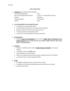 8th grade -Quiz 2 Study Guide- Vocabulary (A word bank will be