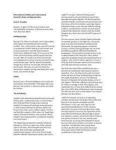 International Conflicts over Environment: Scientist`s Roles and