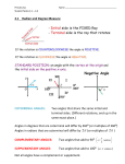 Precalculus Name Student Notes 4.1 – 4.4 4.1 Radian and Degree