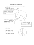 Geometry 10-1 Circles and Circumference