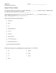 Algebra IB Name Final Review Packet #1 Chapter 8: Powers