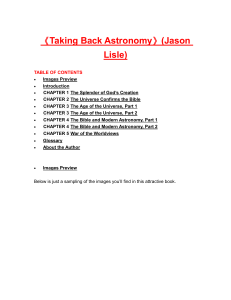 790121ã€ŠTaking Back Astronomyã€‹(Jason Lisle)