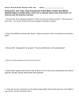 Science Review Sheet: Periodic Table Test Name: ______ Study