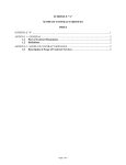 COAA - Schedule "A" - Scope of Work - Amended 2002/03