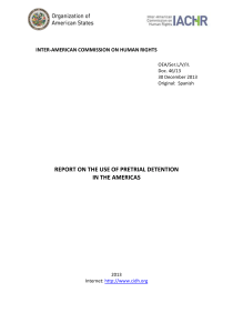 iii. relevant international standards on the use of pretrial detention