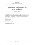 Three-phase Electrical Power