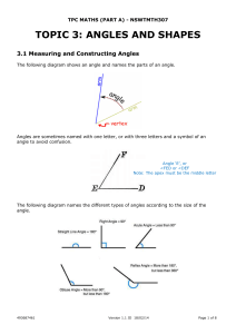 tpc maths (part a) - nswtmth307a