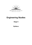 Engineering Studies Stage 6 Syllabus Original published version