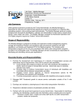 Job Class: Senior Planner - City of Fargo