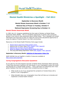 Word - Mental Health Ministries