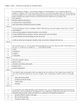 Chapter 1 Quiz – All answers must be on a Scantron form 1 In the