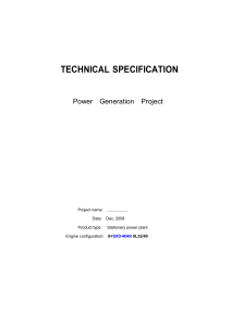 technical specification - China power contractor