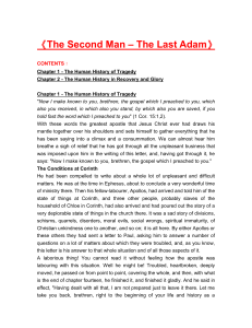 The Last Adamã€‹(T. Austin-Sparks)