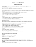 Chapter 11 – The First World War - Dorman-Data