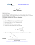 Guess Paper – 2010 Class – X Subject – Mathematics Time allowed