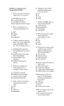 Whitter`s Learning Centre Science Quiz Mixed 2