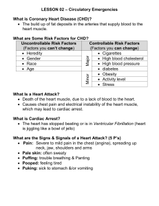 CPR Lesson2 Circulatory Emergencies