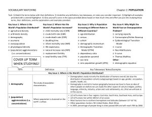 CHAP 2 POP Vocab Blitzkrieg WS KEY