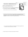 Name Chapter 13: How Populations Evolve (pages 254 – 276) The